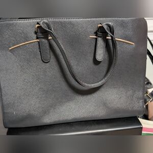 Elegant Black Handbag/Laptop Bag
